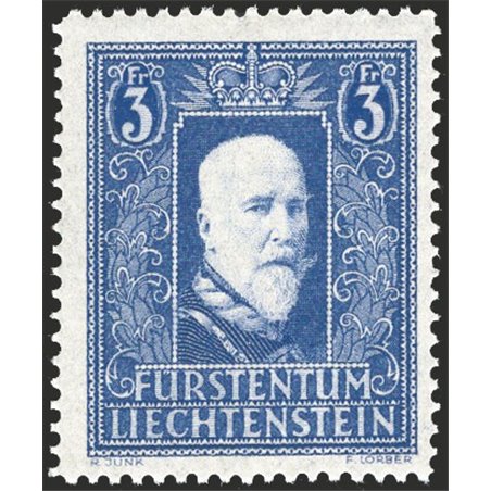 Liechtenstein 1933 Prince Francis I no. 117. Signed ED Catalogue price €270 (**)