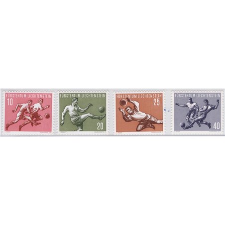 Liechtenstein 1954 Sport first series no. 284/87 Cat. € 65 (**)