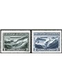 Liechtenstein 1931 P.A. Zeppelin series no. 7/8. CiBaFil cert Cat. €700 (**)