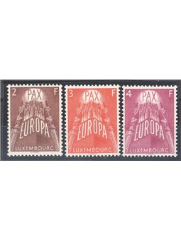 Luxembourg 1957 ‘Europe’ series no. 531/33 Cat. €175 (**)