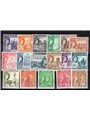 Malta 1956/57 Definitiva Elisabetta serie n° 239/55 Cat. € 160 (**)