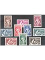 Monaco 1941 For Charitable Works no. 215/24 Cat. €145 (**)