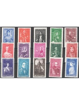 Monaco 1942 Pro Opere di Beneficenza n° 234/48 Cat. € 60 (**)