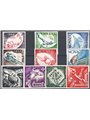 Monaco 1953 Olimpiadi di Helsinki serie n° 386/91 + P.A. 51/54 Cat. € 100 (**)