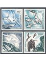 Monaco 1955 P.A. Birds perforation 11 series no. 55/58. CiBaFil certificate Cat. €575 (**)