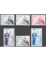 Monaco 1960/61 P.A. Santa Devota e principi serie n° 73/78 Cat. € 135 (**)