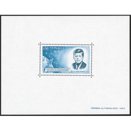Munich 1964 BFS Anniversary of the Death of J.K. Kennedy the special perforated sheet no. 8. CiBaFil cert Cat. €500 (**)