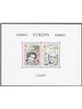 Monaco 1980 BFS Europa Cept special sheet no. 13. CiBaFil Cert Cat. €500 (**)
