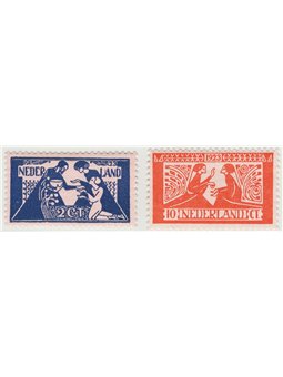 Netherlands 1926 Cultural Works series no. 131/32 Cat. €105 (**)