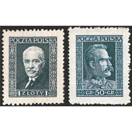 Poland 1928 Warsaw Philatelic Exhibition series no. 340/41 Cat. € 306 (**)