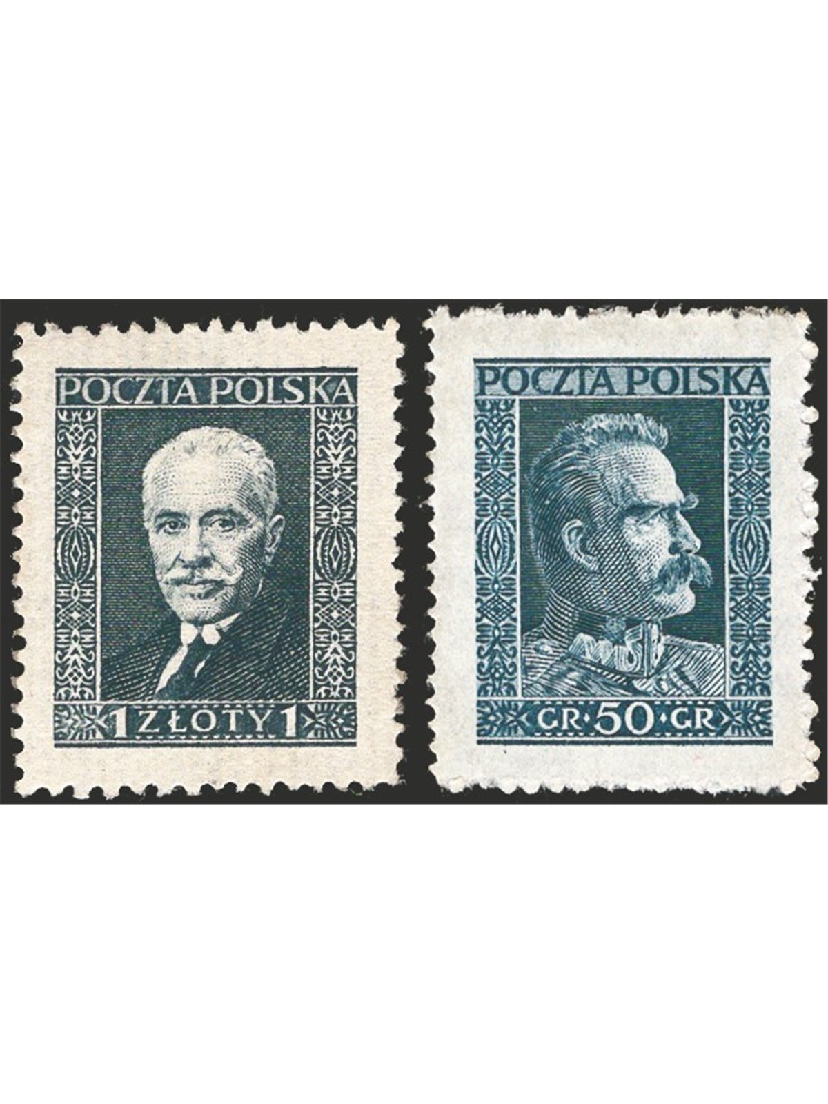Poland 1928 Warsaw Philatelic Exhibition series no. 340/41 Cat. € 306 (**)