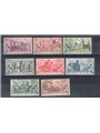 Portugal 1946 Portuguese Castles no. 675/82 Cat. €230 (**)