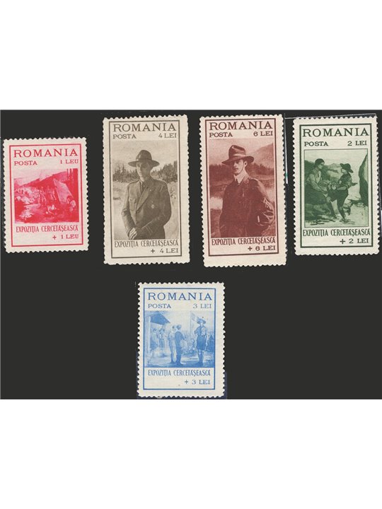 Romania 1931 Scout serie n° 422/26 Cat. € 60 (**)