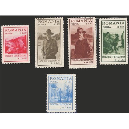 Romania 1931 Scout serie n° 422/26 Cat. € 60 (**)