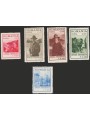 Romania 1931 Scouts series no. 422/26 Cat. €60 (**)