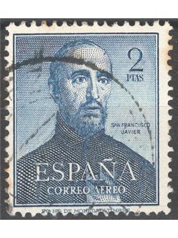 Spain 1952 P.A. St Francis Xavier no. 256 Cat. €35 (U)