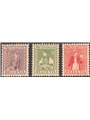 Switzerland 1916 Pro Juventute series no. 154/56 Cat. €115 (**)