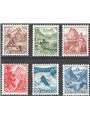 Switzerland 1948 Views series no. 461/66 Cat. €64 (**)