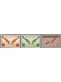 Switzerland 1929/30 P.A. Symbols of Flight series no. 13/15 Cat. €130 (**)