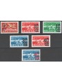 Svizzera 1935 P.A. soprast. serie n° 19/24 Cat. € 47 (**)