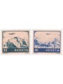 Svizzera 1948 P.A. Vedute valori complementari serie n° 42/43 Cat. € 80 (**)
