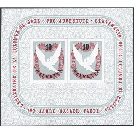 Switzerland 1945 BF Centenary of the Basel Dove no. 12 Cat. €190 (**)