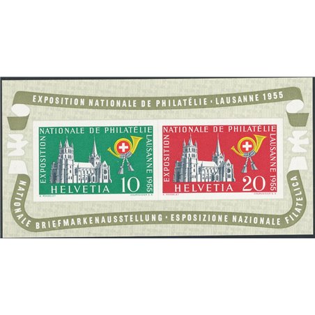 Switzerland 1955 BF Lausanne Expo No. 15 Cat. €110 (**)