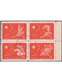 China 1959 Agricultural Products block of 4 no. 1192/95. CiBaFil cert Cat. €500 (U)