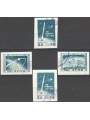 Corea del Nord 1958 Anno geofisico non dent. serie n° 134a/37a Cat. € 75 (U)