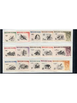 Dominica 1960/66 Definitiva Elisabetta n° 122/36 Cat. € 260 (**)