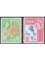 Fiji 1954 Definitiva Elisabetta n° 137/44 Cat. € 100 (**)
