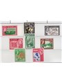 Fiji 1954 Elizabeth Definitive no. 137/44 Cat. €100 (**)