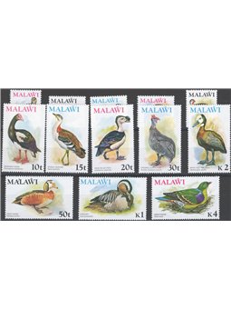 Malawi 1975 Birds Definitive series no. 229/41 Cat. €120 (**)
