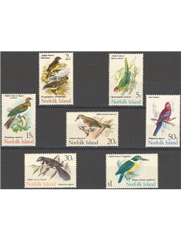 Norfolk 1971 Perpetual Birds series no. 116/22 Cat. €56 (**)