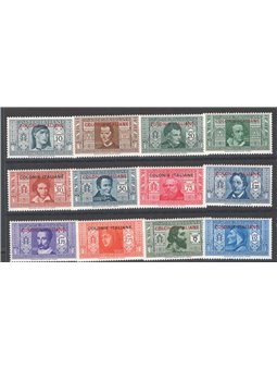 Italian Colonies 1932 Dante Alighieri series no. 11/22 Cat. €125 (**)