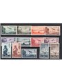 A.O.I. 1938 P.A. Miscellaneous issues series no. 1/13 CiBaFil certificate Cat. €1,250 (**)