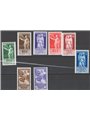 A.O.I. 1938 Bimillenario Augusteo serie n° 21/26 + P.A. 14/15 Cat. € 45 (**)