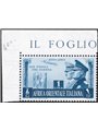 A.O.I. 1941 P.A. Brotherhood in Arms 1 £ blue and grey with denomination panel in the centre unissued no. 20 CiBaFil certificate