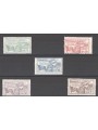 Castelrosso 1923 Occupazione italiana dell'isola serie n° 10/14 Cat. € 100 (**)