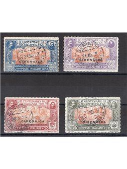 Cirenaica 1923 Propaganda Fide serie n° 1/4 Cert. CiBaFil Cat. € 350 (U)