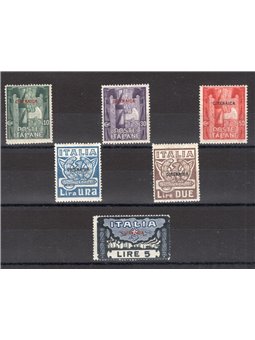 Cirenaica 1923 Marcia su Roma serie n° 5/10 Cert. CiBaFil Cat. € 300 (**)