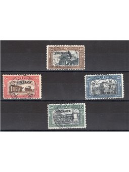 Cyrenaica 1937 Militia I series no. 38/41 Cat. €320 (U)