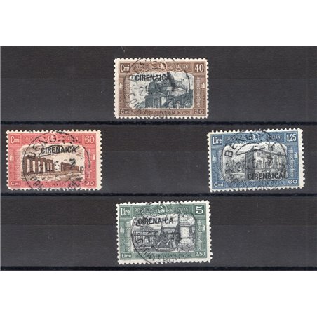 Cirenaica 1937 Milizia I serie n° 38/41 Cat. € 320 (U)