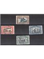 Cirenaica 1937 Milizia I serie n° 38/41 Cat. € 320 (U)