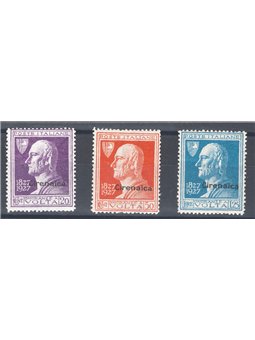 Cyrenaica 1927 Volta series no. 42/44 Cat. €125 (**)