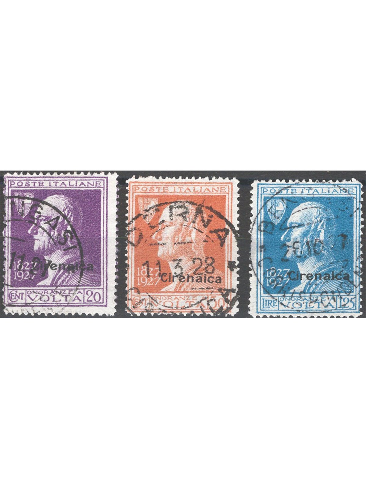Cirenaica 1927 Volta serie n° 42/42 Cat. € 180 (U)