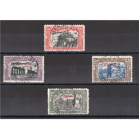 Cirenaica 1929 Milizia II serie n° 49/52 Cat. € 280 (U)