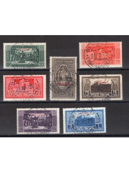 Cyrenaica 1929 Montecassino series no. 53/59 Cat. €350 (U)