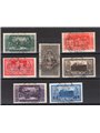 Cyrenaica 1929 Montecassino series no. 53/59 Cat. €350 (U)