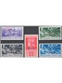 Cyrenaica 1930 Ferrucci series no. 63/67 Cat. €100 (*)